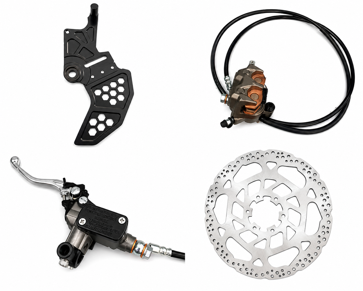 Check Description Fitment 6+ bikes  
 V3 Rear Ultra Bee Brake (Full Kit) (OEM Size)