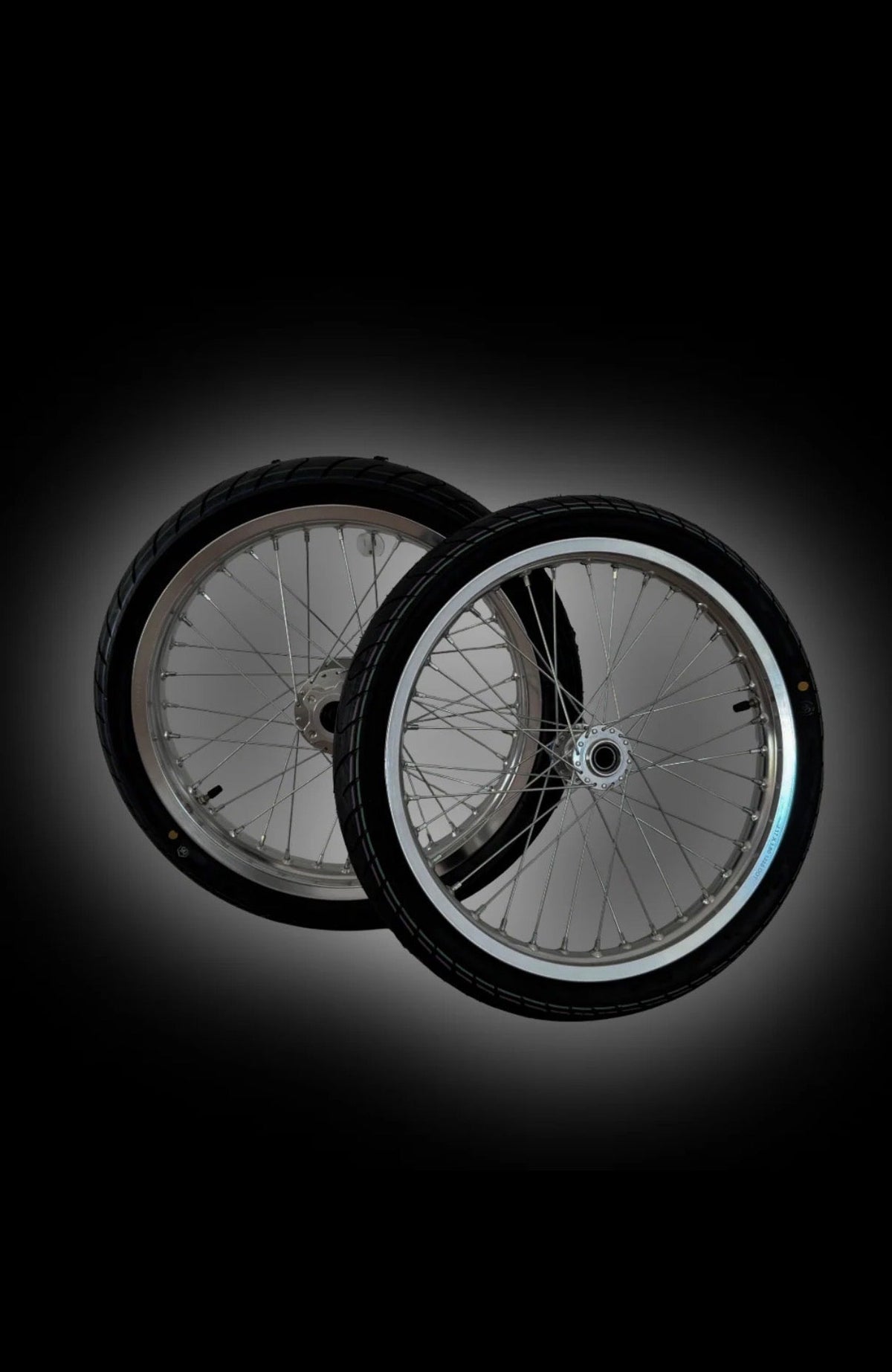 Chrome Wheel Set Fits 6+ Bikes Check Description Sur-Ron LBX  Segway X-260  E-Ride Pro SS 1.0 / 2.0  79Bike Falcon M  79Bike Pro  79Bike Falcon GT  Rerode R1 / R1+  E-Ride Pro S  Ventus One / Ventus One Plus